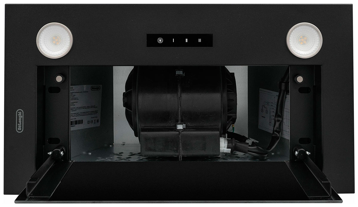 картинка Кухонная вытяжка Delonghi COSETTA 510 NB черный  картинка Кухонная вытяжка Delonghi COSETTA 510 NB черный