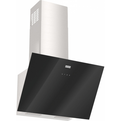 картинка Кухонная вытяжка наклонная Franke LENS BK/SS 60 черная 