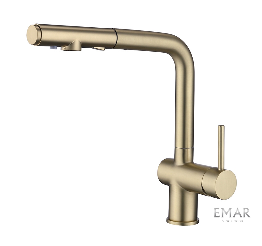 картинка Смеситель Emar ЕС - 7019 Matt Gold  картинка Смеситель Emar ЕС - 7019 Matt Gold