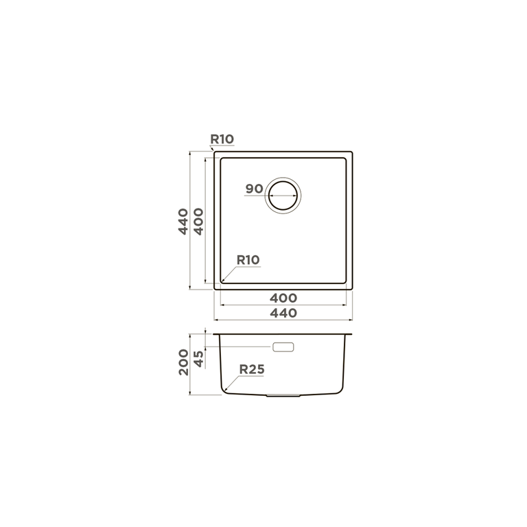 картинка Мойка Omoikiri TADZAVA 44-U/I ULTRA GM 