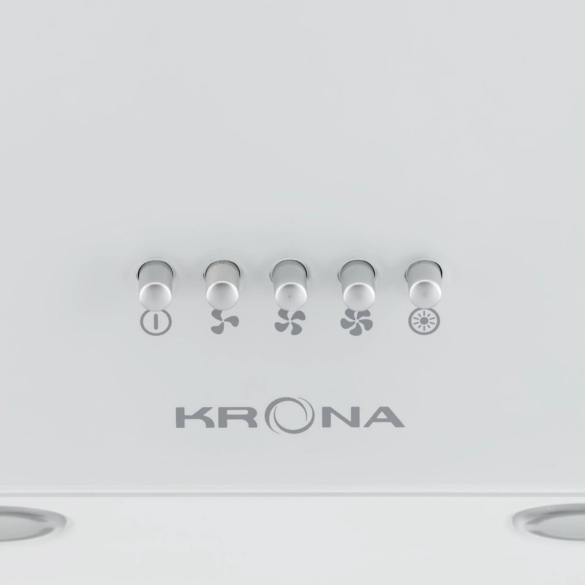 картинка Кухонная вытяжка Krona HELGA 500 white PB  картинка Кухонная вытяжка Krona HELGA 500 white PB