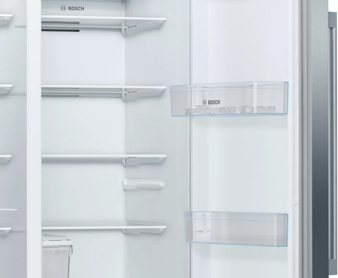 картинка Отдельностоящий холодильник Bosch KAI93VI304 нержавеющая сталь 