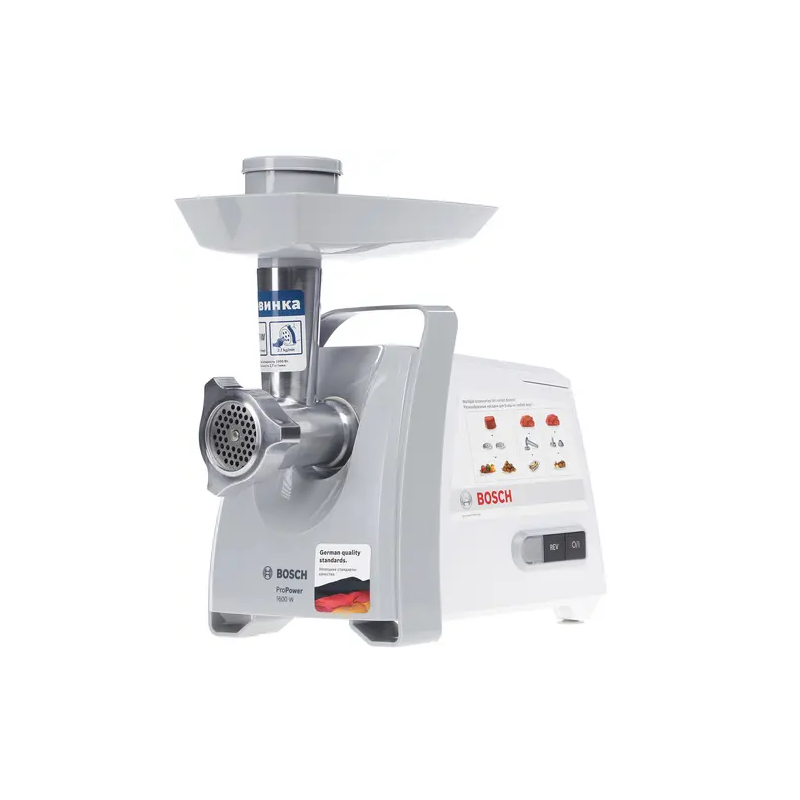 картинка Мясорубка Bosch MFW45020 белый 