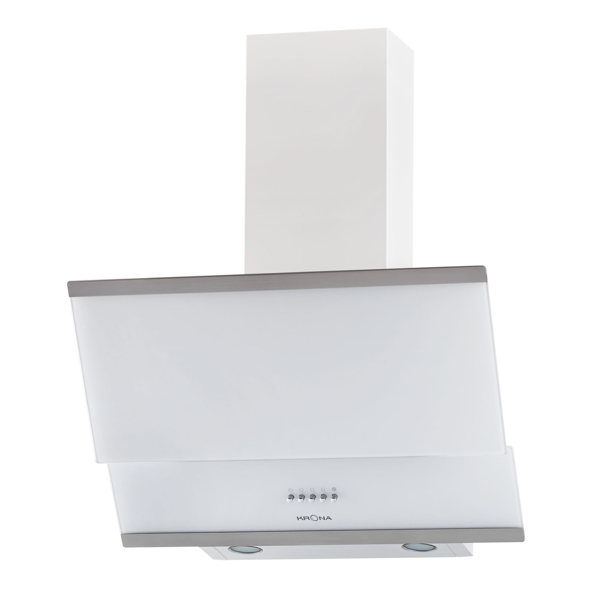 картинка Кухонная вытяжка Krona IRIDA 600 WHITE PUSH BUTTON 