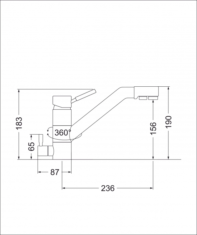 картинка Смеситель Emar Quartz ЕС - 3008  картинка Смеситель Emar Quartz ЕС - 3008