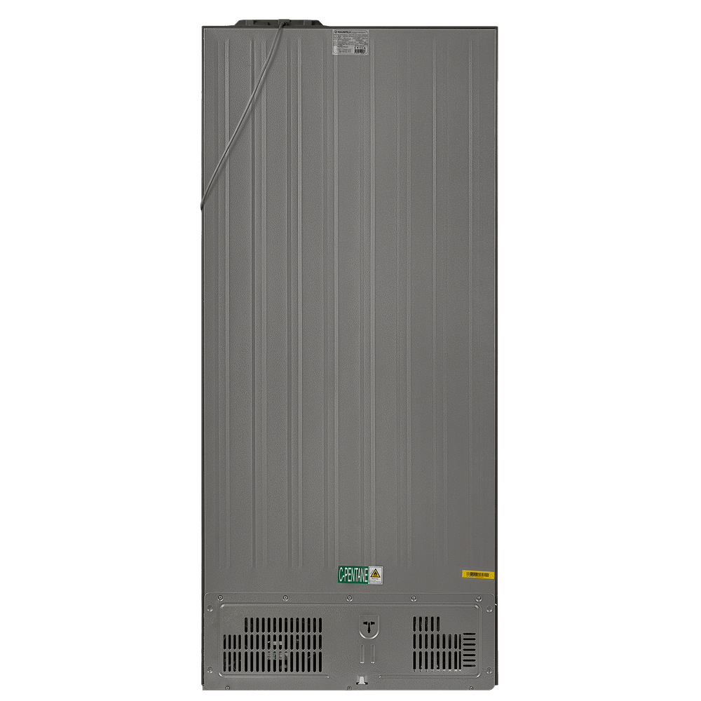 картинка Полувстраиваемый холодильник Maunfeld MFF190NFDSB графит 