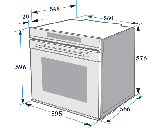 картинка Электрический духовой шкаф Kuppersberg HT 612 BLACK 