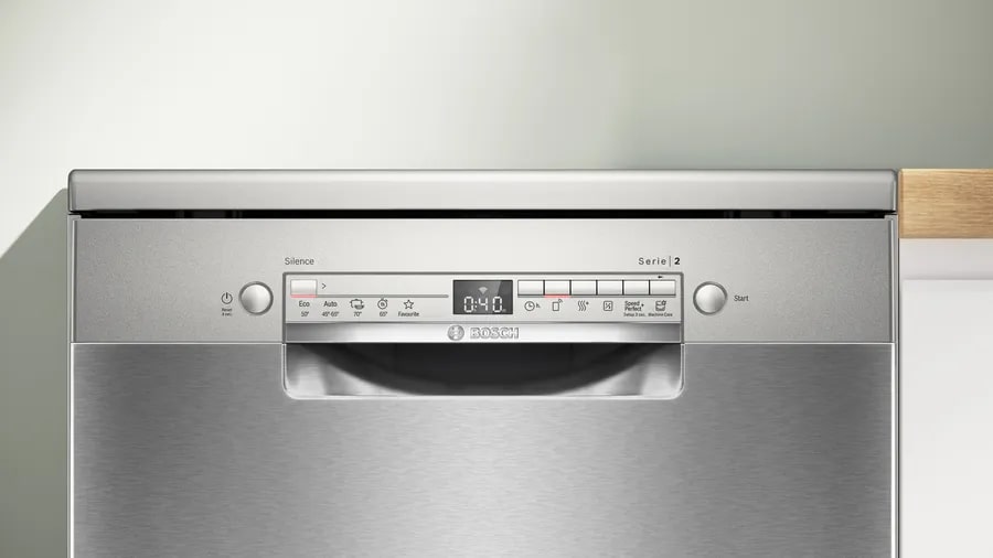картинка Посудомоечная машина отдельностоящая Bosch SMS2HVI02E  картинка Посудомоечная машина отдельностоящая Bosch SMS2HVI02E