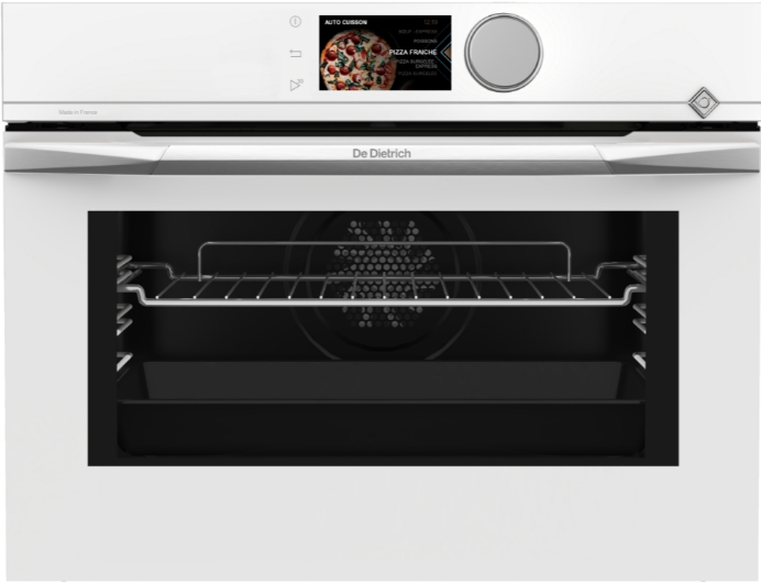 картинка Микроволновая печь De Dietrich DKC4756W Eternal White  картинка Микроволновая печь De Dietrich DKC4756W Eternal White
