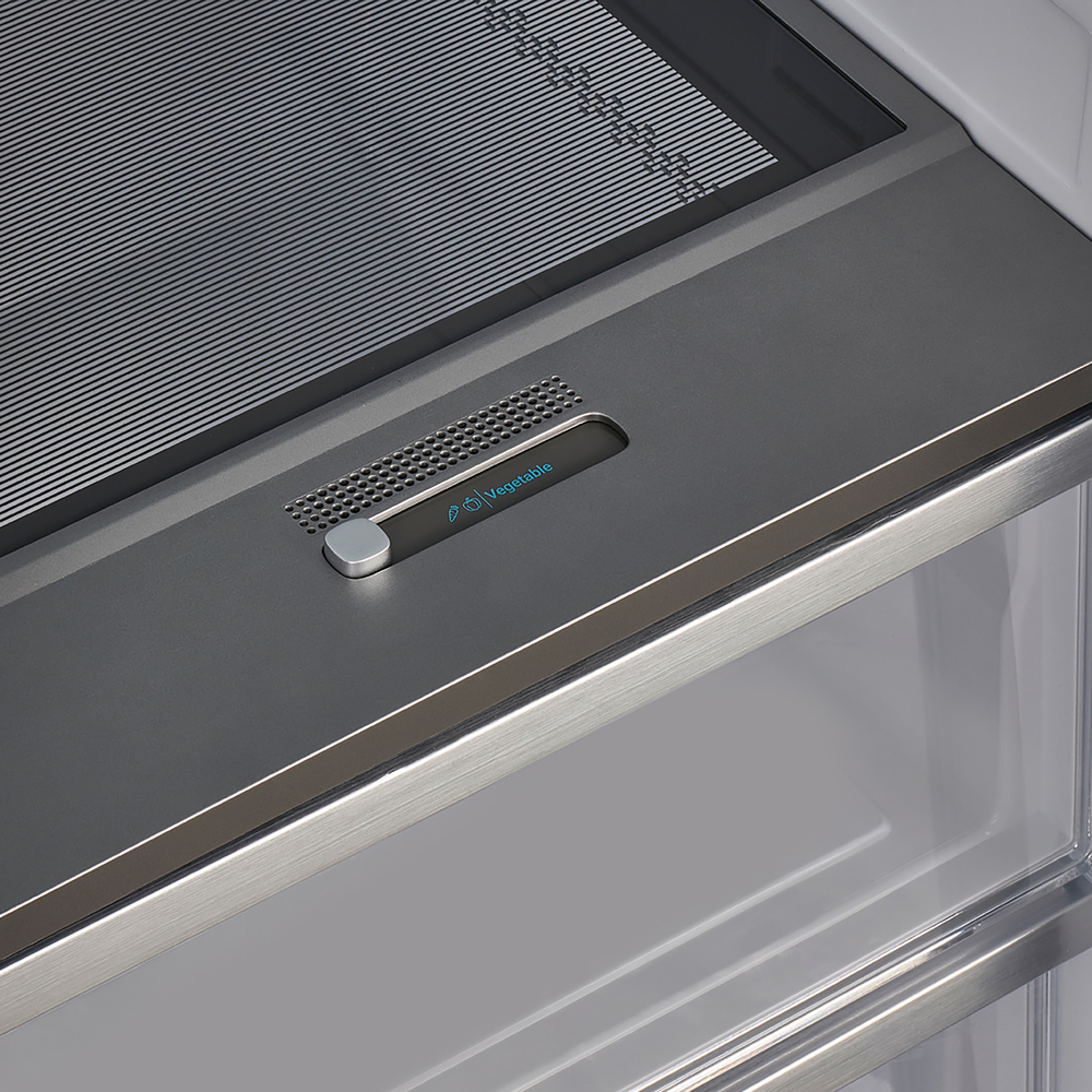 картинка Холодильник MFF191NFB чёрное стекло 