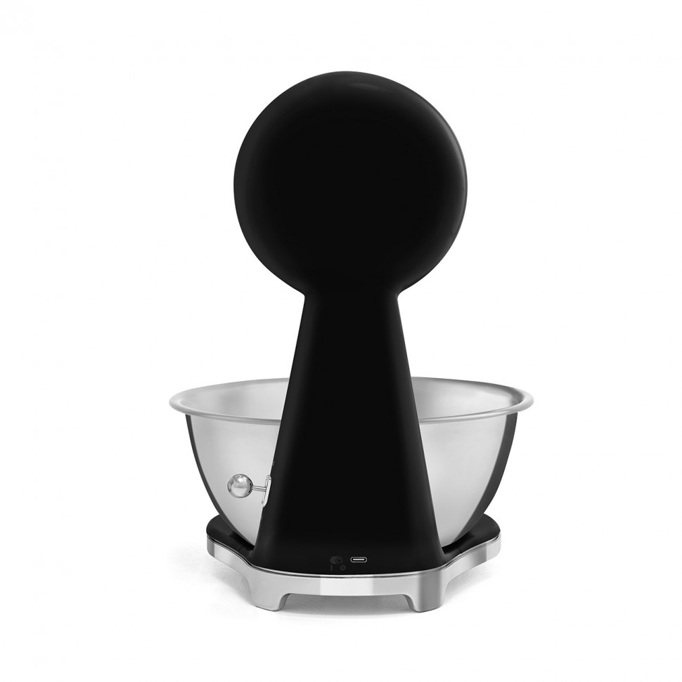 картинка Кухонные весы Smeg KSF01BLWW  картинка Кухонные весы Smeg KSF01BLWW