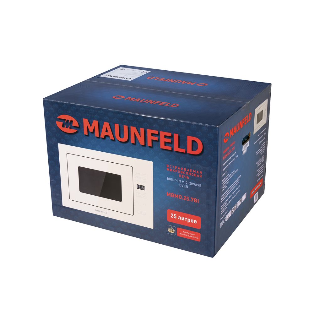 картинка Микроволновая печь Maunfeld MBMO.25.7GBG  картинка Микроволновая печь Maunfeld MBMO.25.7GBG
