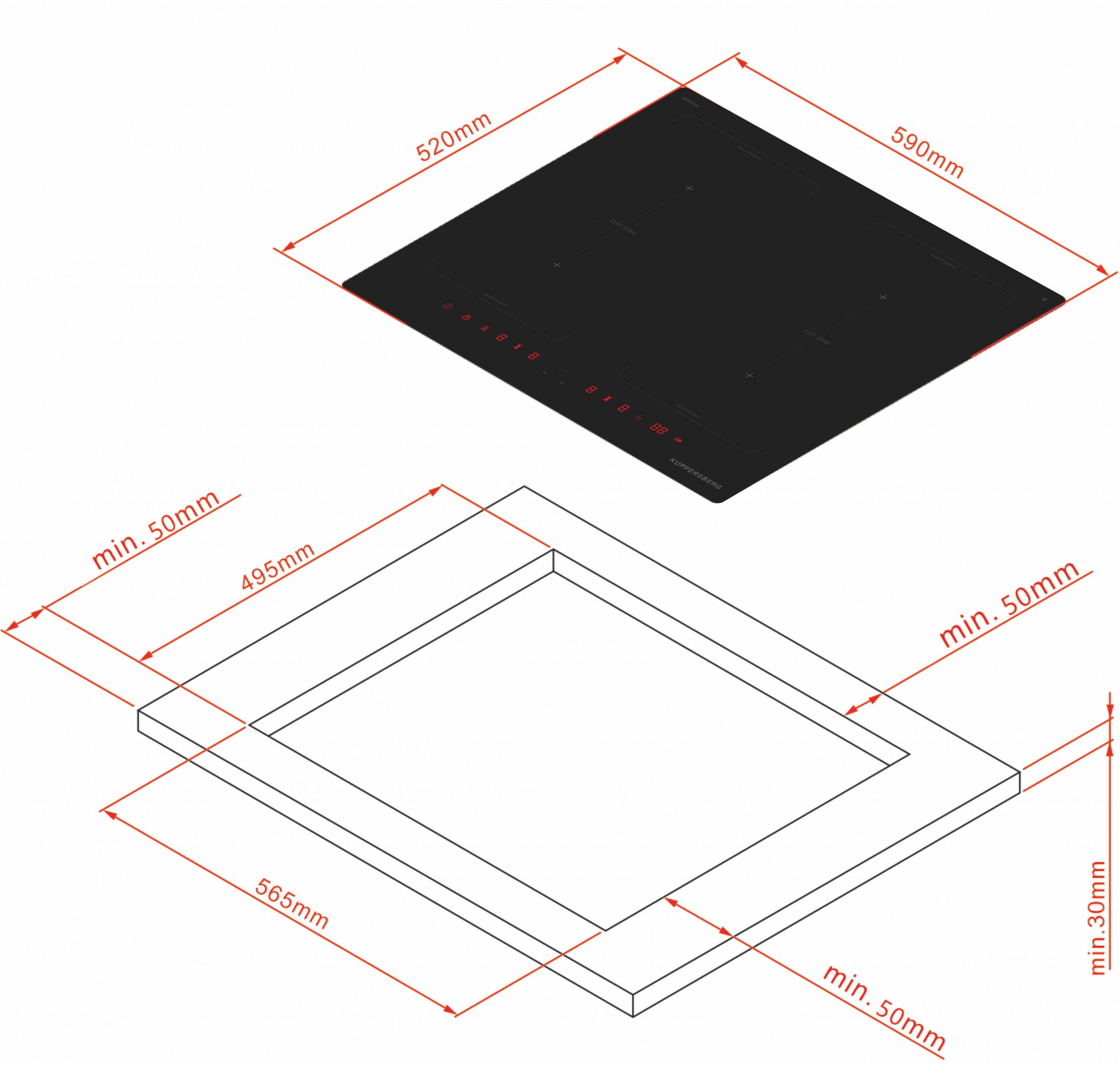 картинка Варочная панель Kuppersberg ICI 628 
