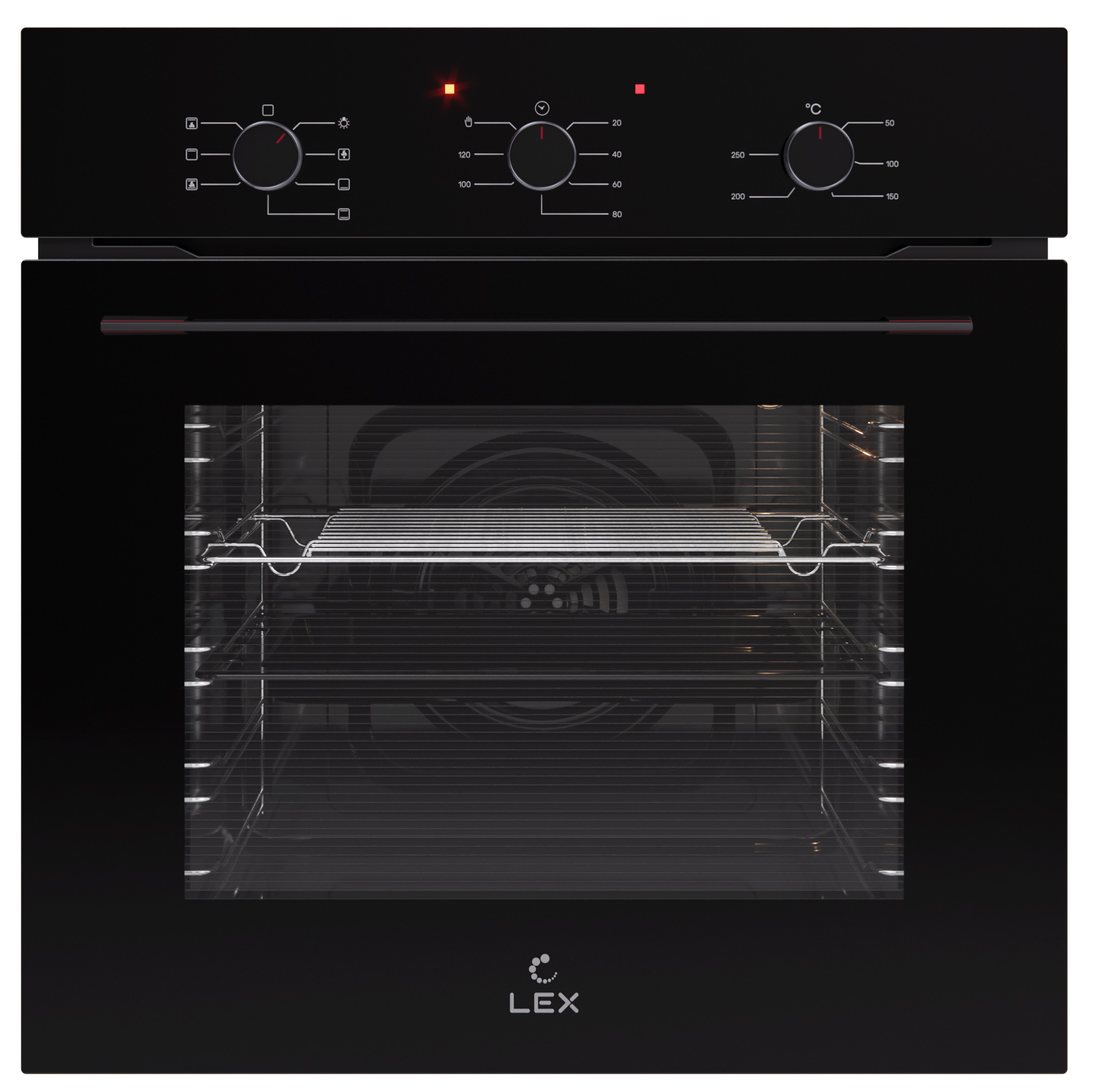 картинка Электрический духовой шкаф Lex EDM 075 BBL 