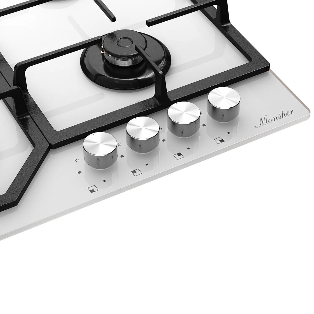 картинка Газовая варочная панель Monsher MGG 63 Blanc 