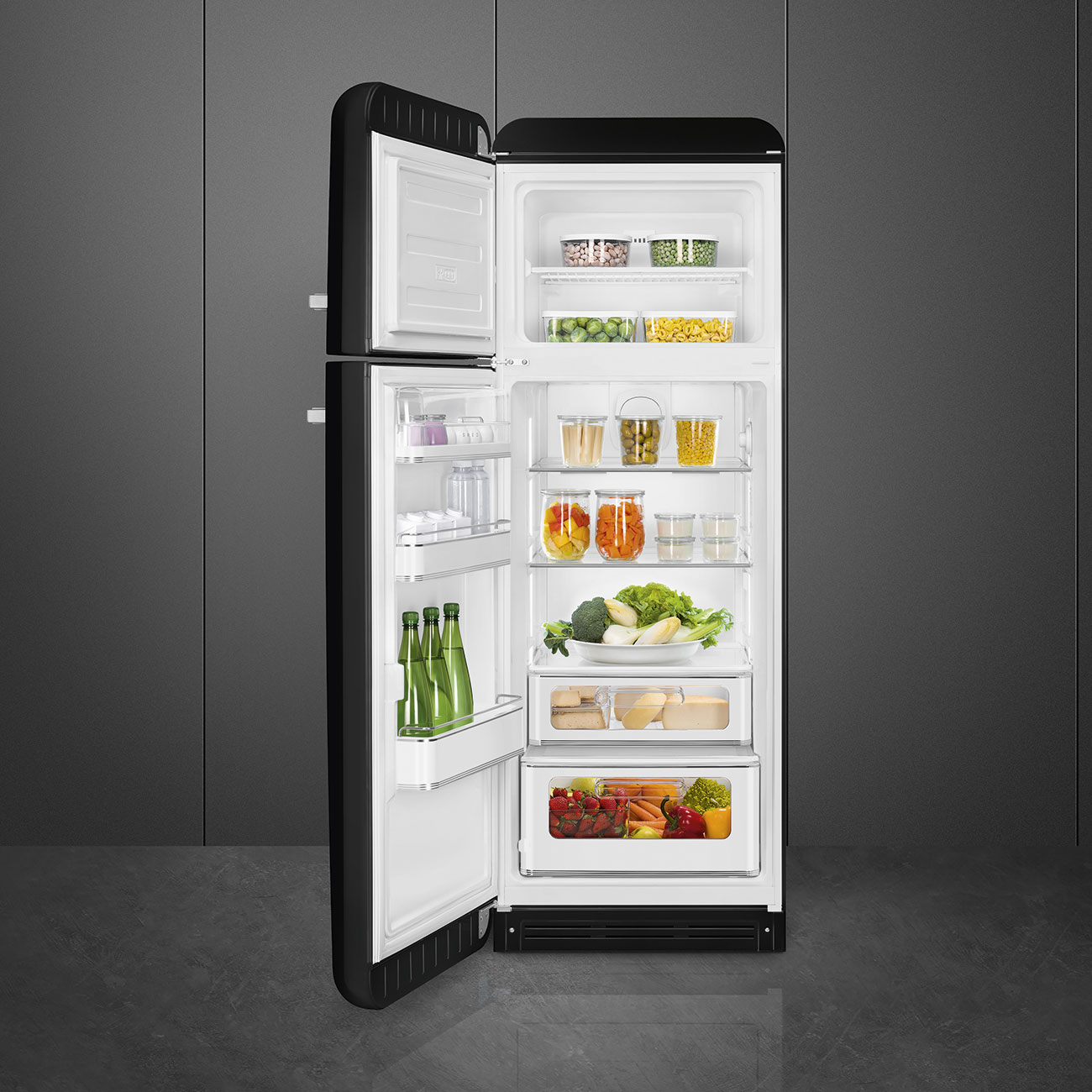 картинка Отдельностоящий холодильник Smeg FAB30LBL5  картинка Отдельностоящий холодильник Smeg FAB30LBL5