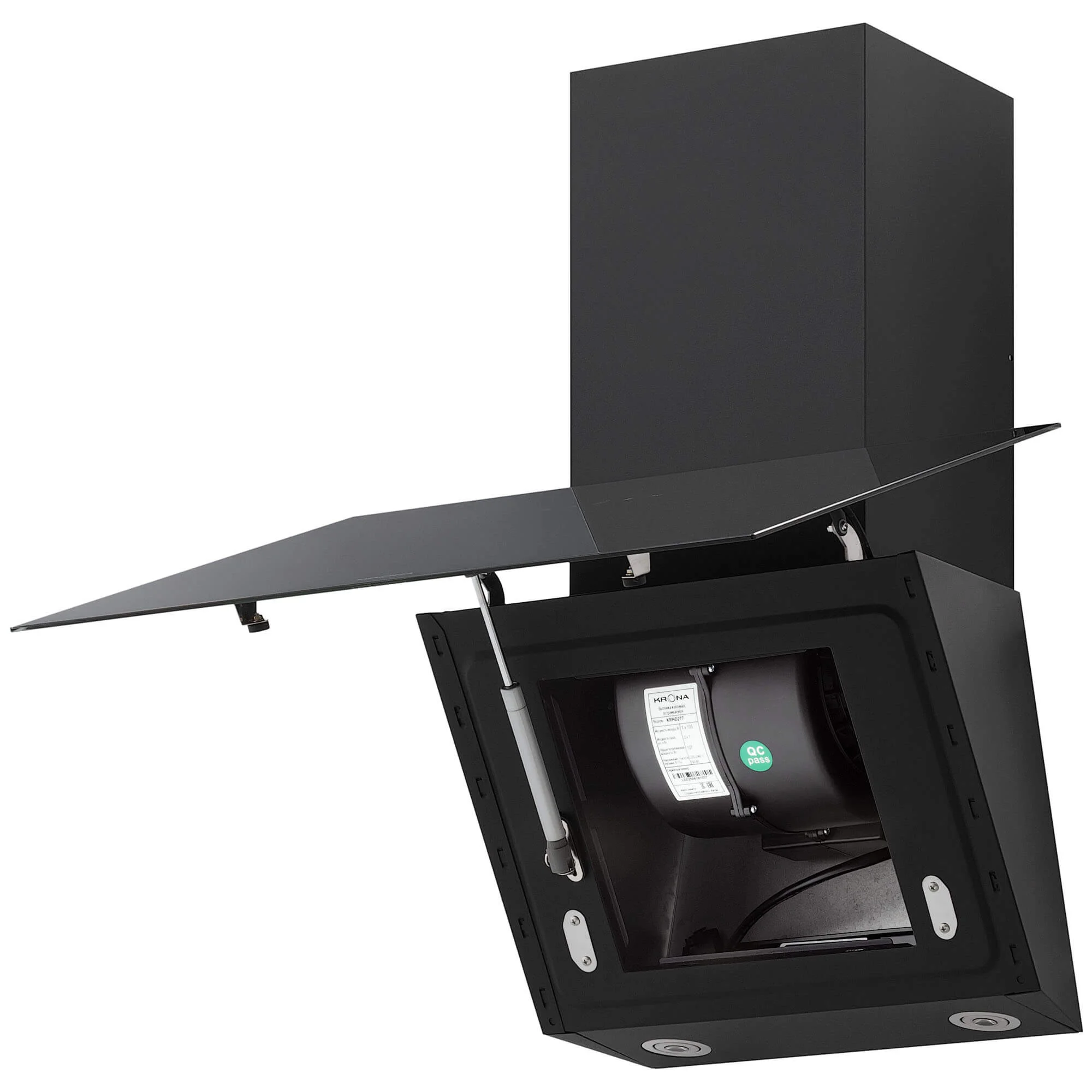 картинка Кухонная вытяжка Krona BELINDA 600 black SGC max 