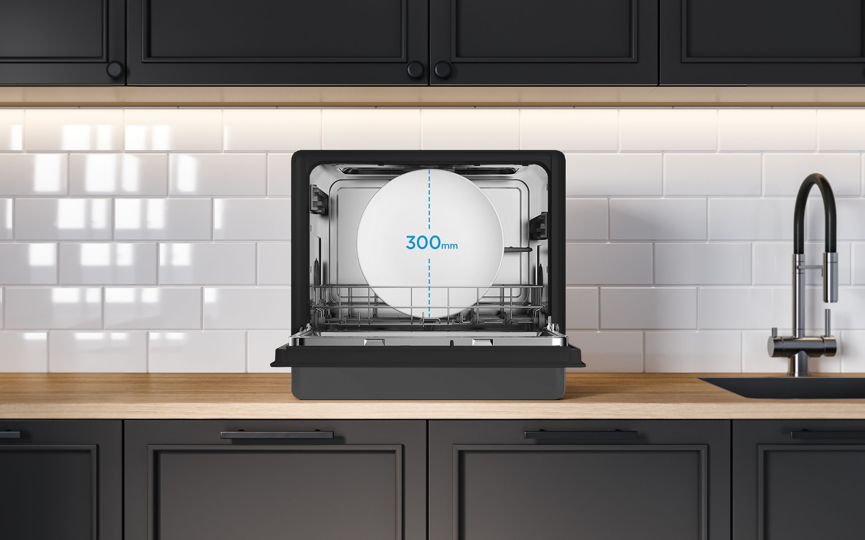 картинка Посудомоечная машина Korting KDF 26630 GN 