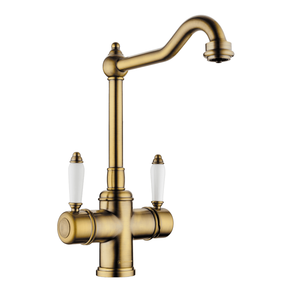 картинка Смеситель Omoikiri TOTTORI-АB античная латунь 