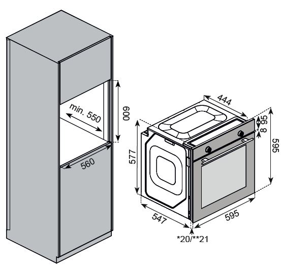 картинка Духовой шкаф Kuppersberg HF 609 B  картинка Духовой шкаф Kuppersberg HF 609 B