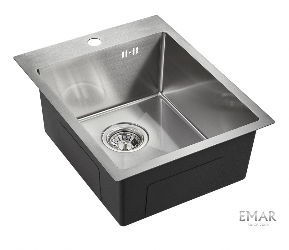 картинка Мойка для кухни Emar EMB-128A PVD Nano Satine 