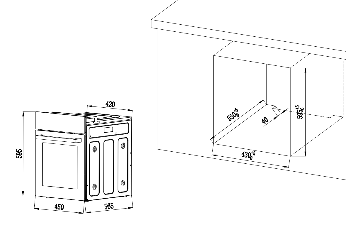 картинка Электрический духовой шкаф Weissgauff EOY 456 PDX 