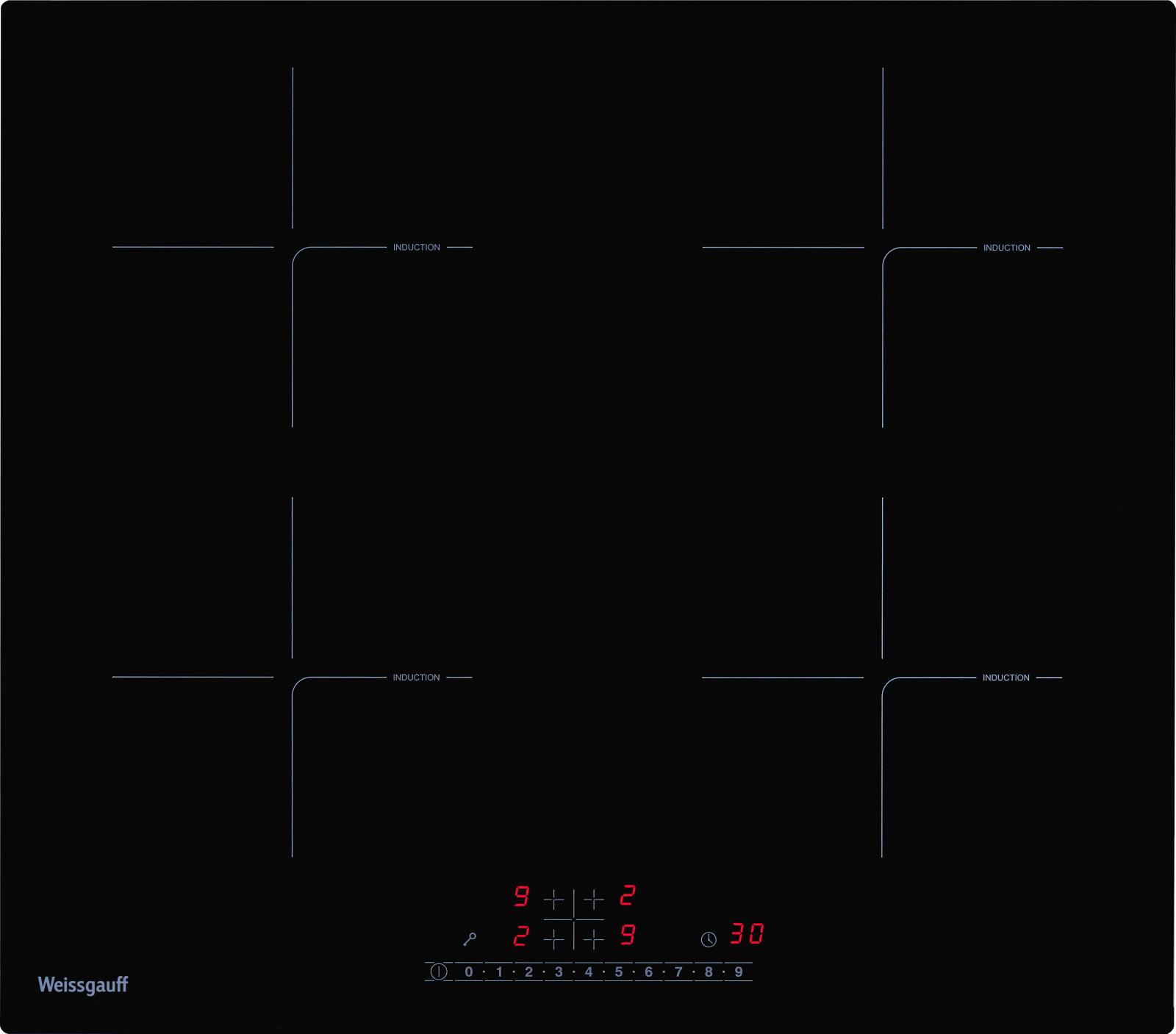 картинка Индукционная варочная панель Weissgauff HI 632 BSC 