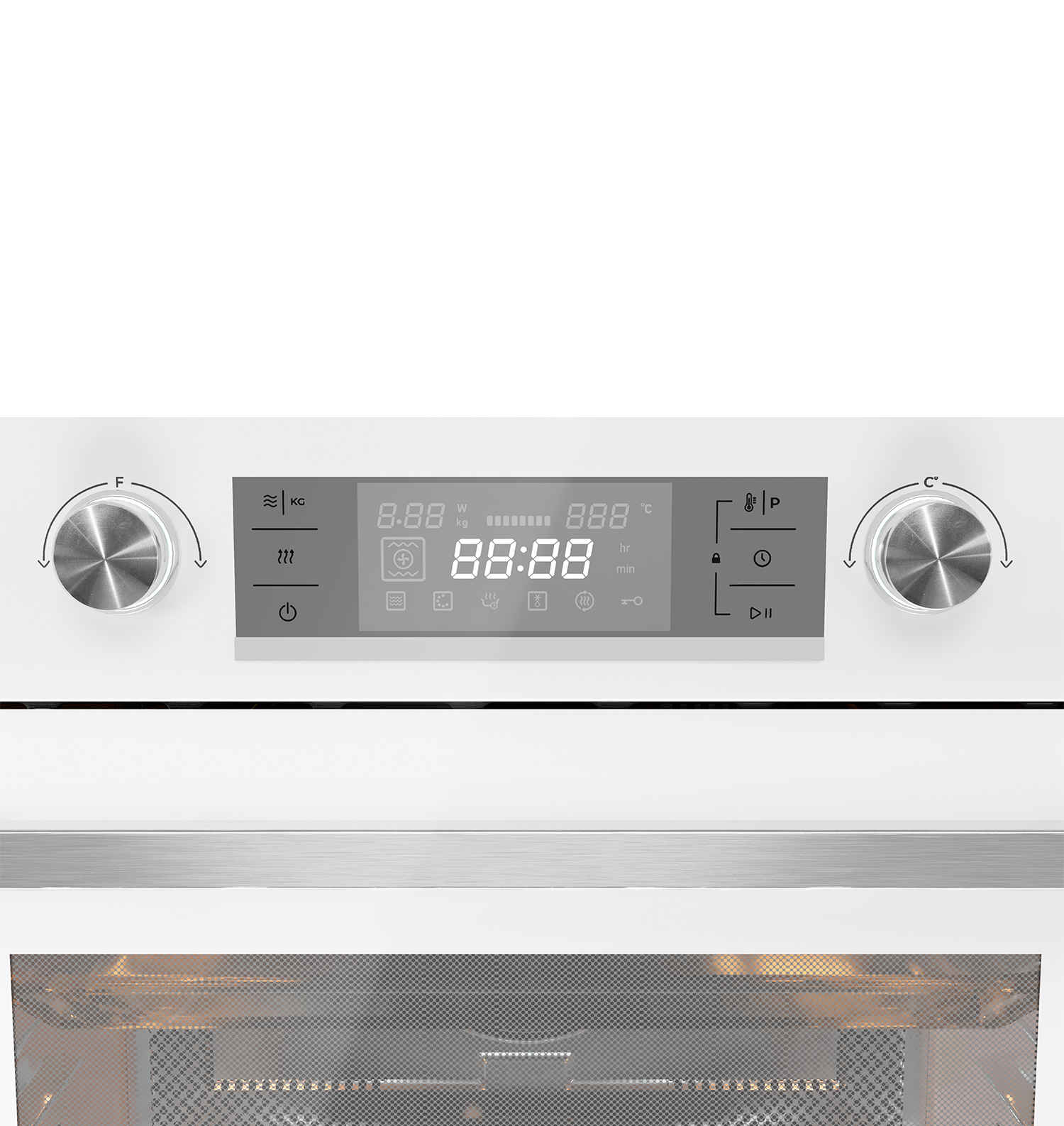 картинка Электрический духовой шкаф с функцией СВЧ Millen MEOM 045 WH 