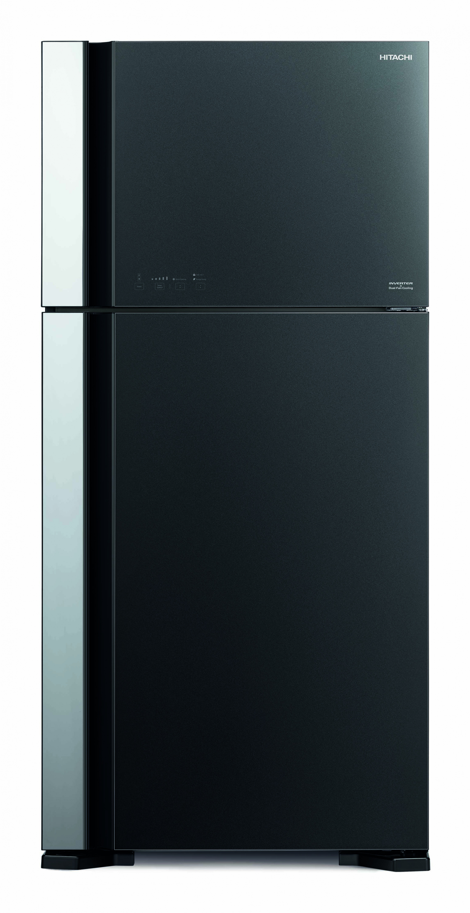 картинка Отдельностоящий холодильник Hitachi R-VG660PUC7-1 GGR графит 