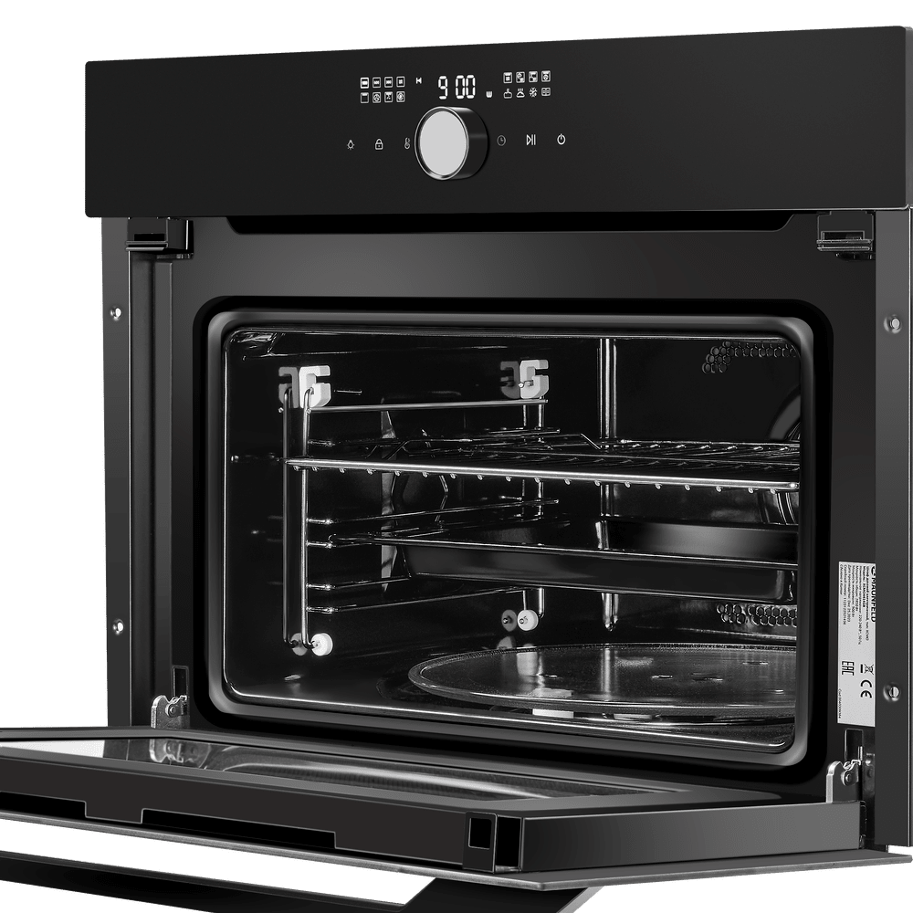 картинка Электрический духовой шкаф с функцией СВЧ Maunfeld XCMO4418GB Matt 