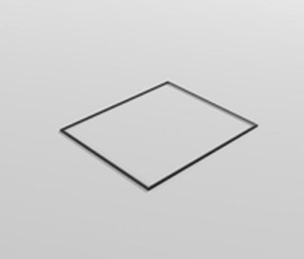 картинка Рамка для варочной поверхности Elica KIT0196815 черная 78 см 