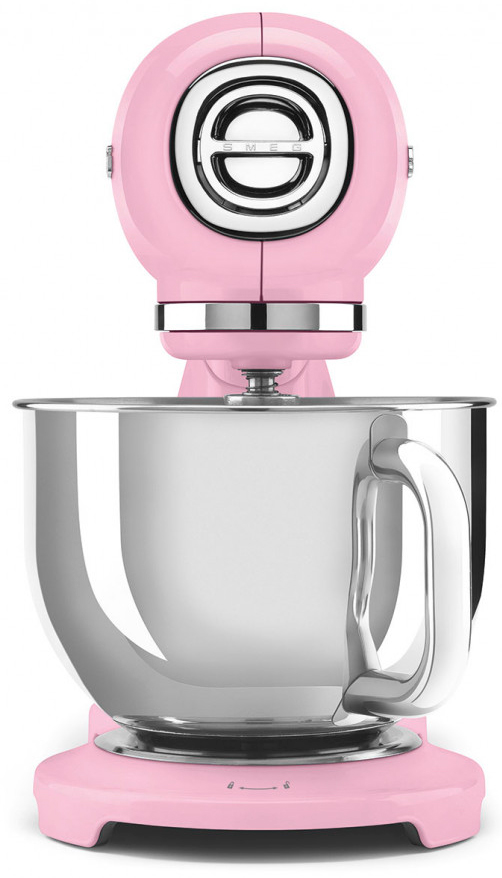 картинка Миксер планетарный Smeg SMF05PKEU розовый 
