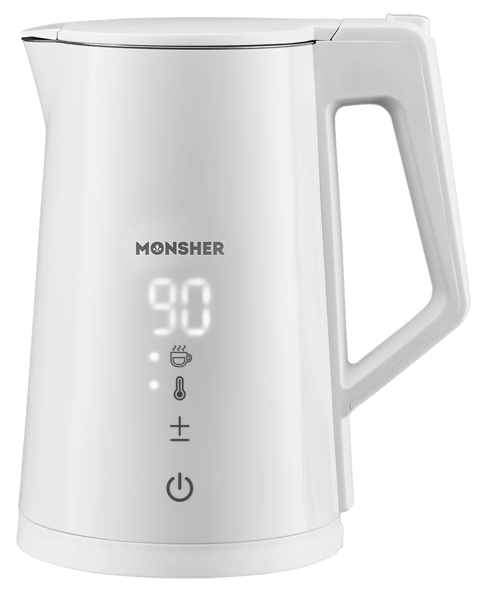 картинка Чайник Monsher MK 501 BLANC  картинка Чайник Monsher MK 501 BLANC