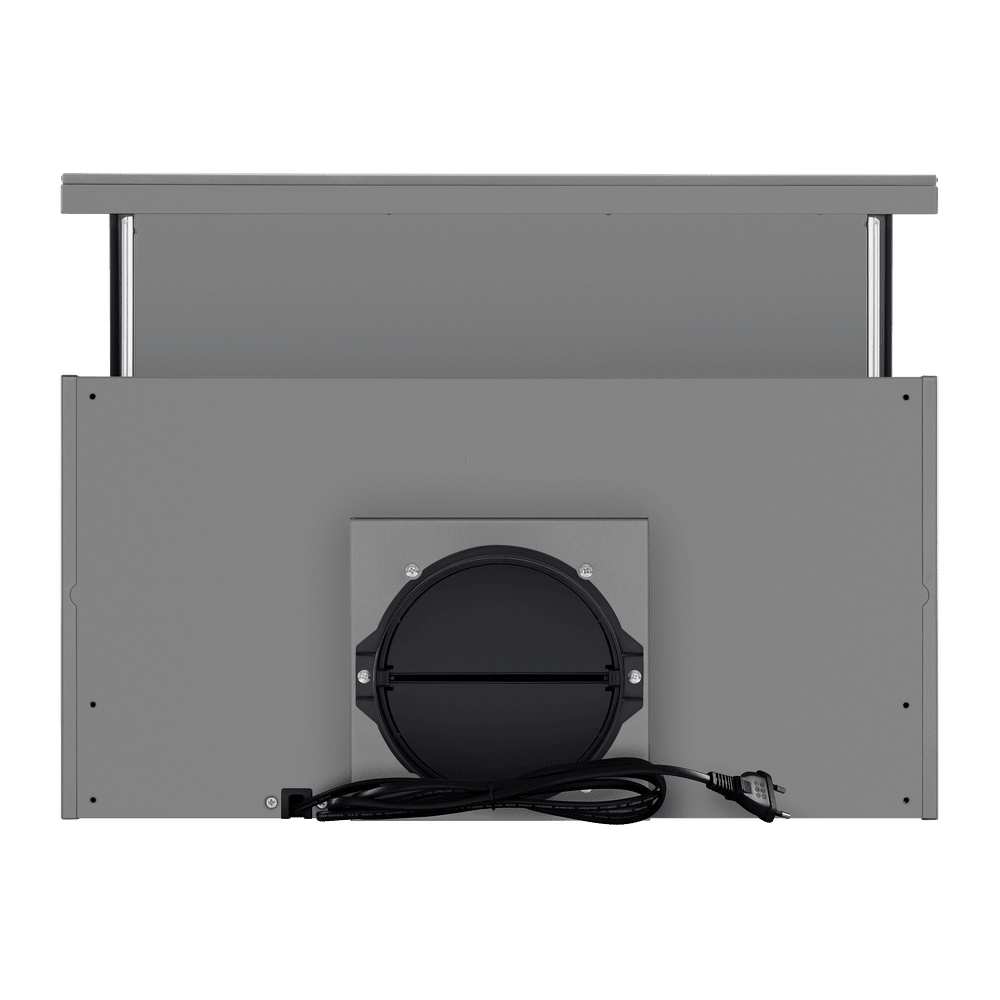 картинка Кухонная вытяжка Maunfeld VSQ 60 INOX/GLASS WHITE 