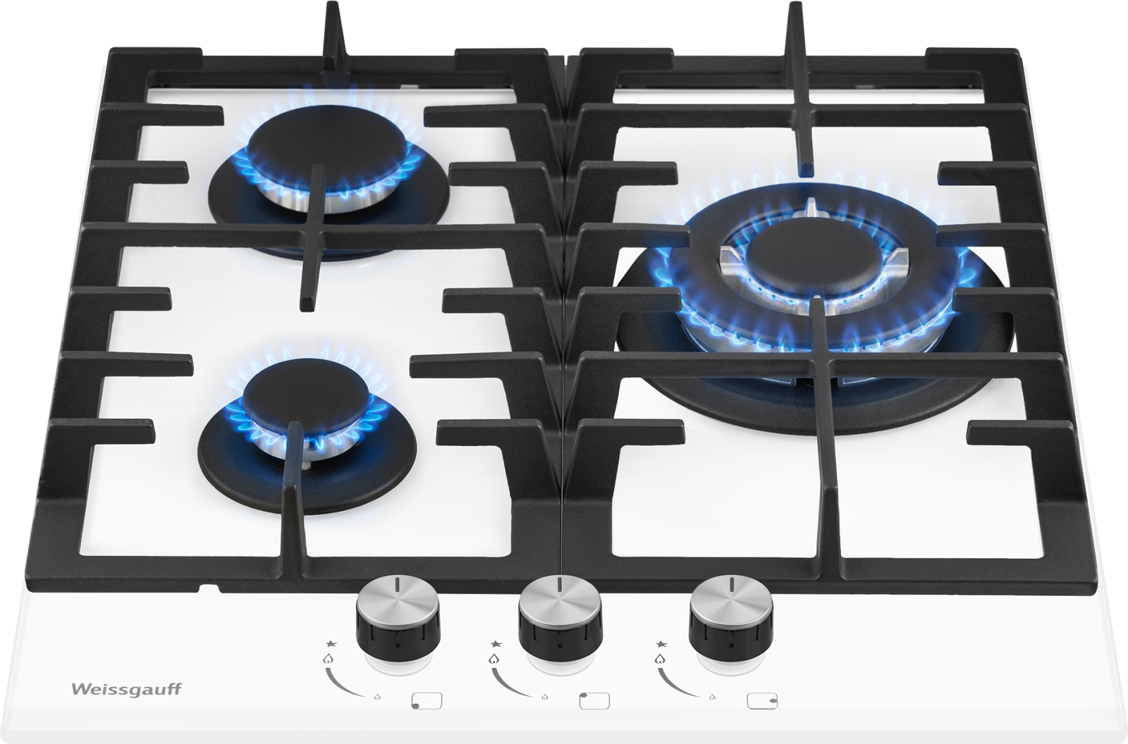 картинка Газовая варочная панель Weissgauff HG 451 WFh 