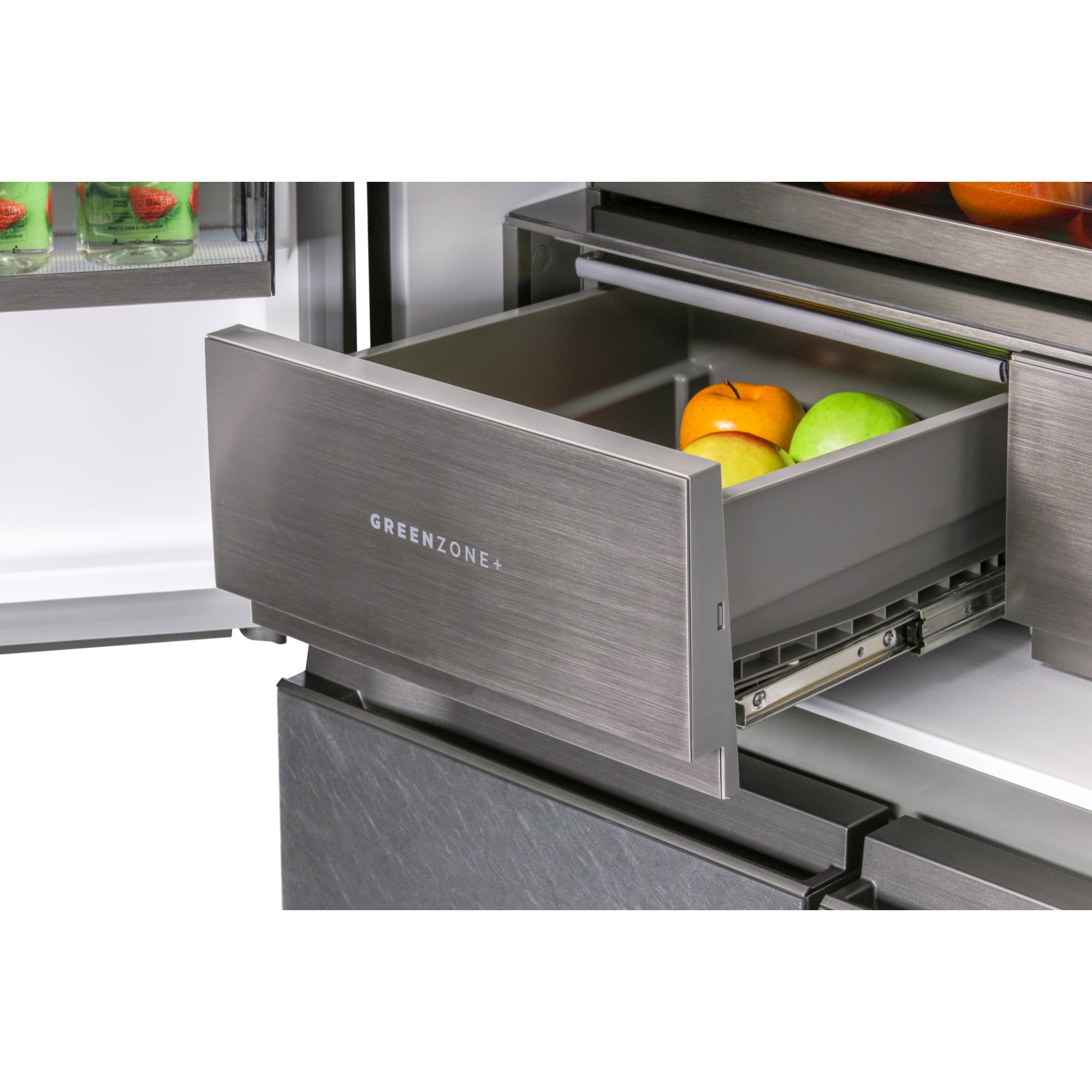 картинка Отдельностоящий холодильник Hiberg RFQ-610G GS inverter  картинка Отдельностоящий холодильник Hiberg RFQ-610G GS inverter