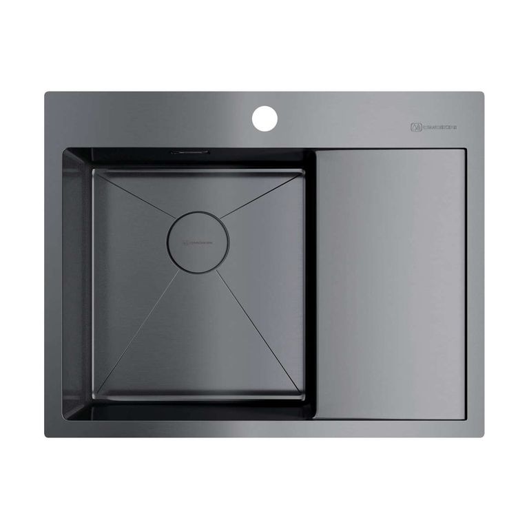 картинка Мойка Omoikiri Akisame-65-GM-L  картинка Мойка Omoikiri Akisame-65-GM-L
