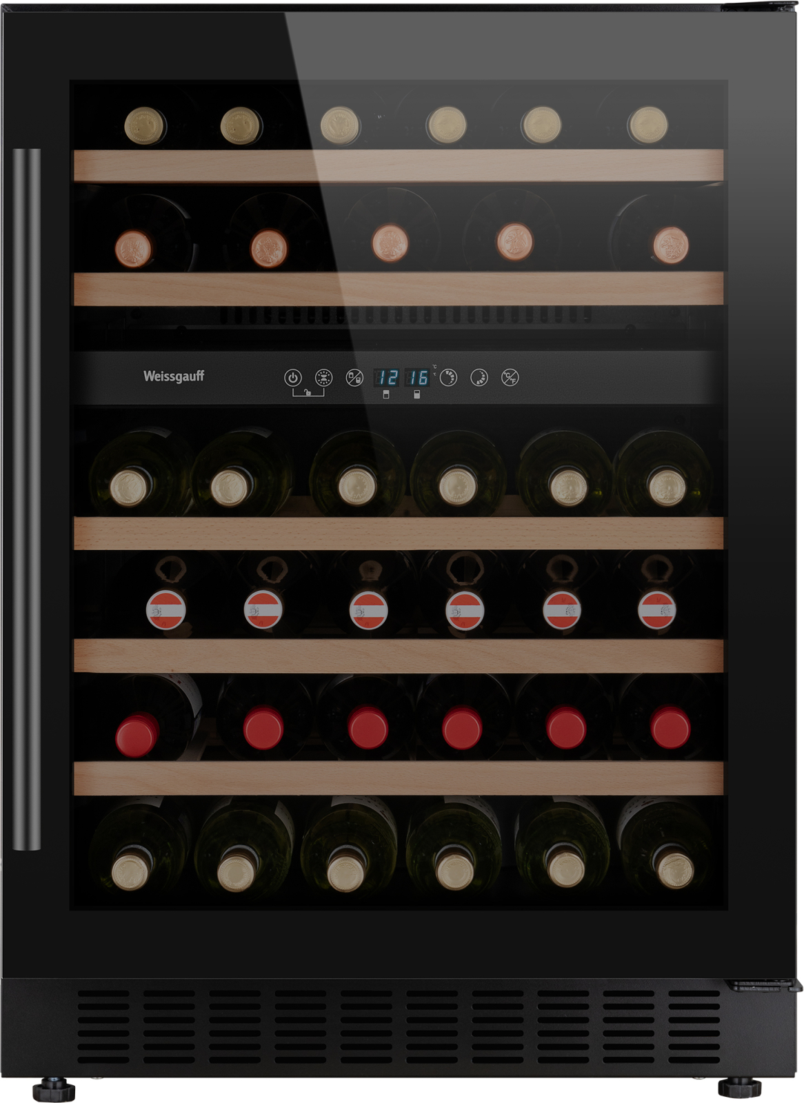 картинка Комбинированный винный шкаф Weissgauff WWC-46 DB DualZone 