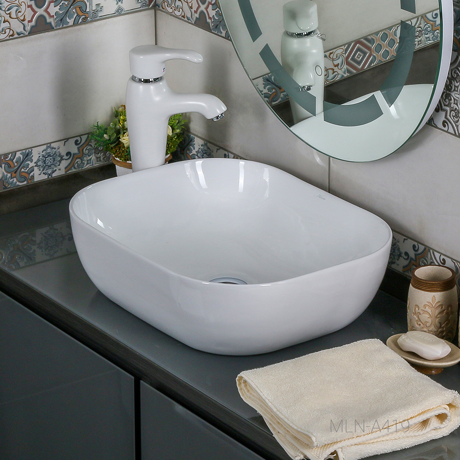 картинка Раковина Melana MLN-A419, белый 