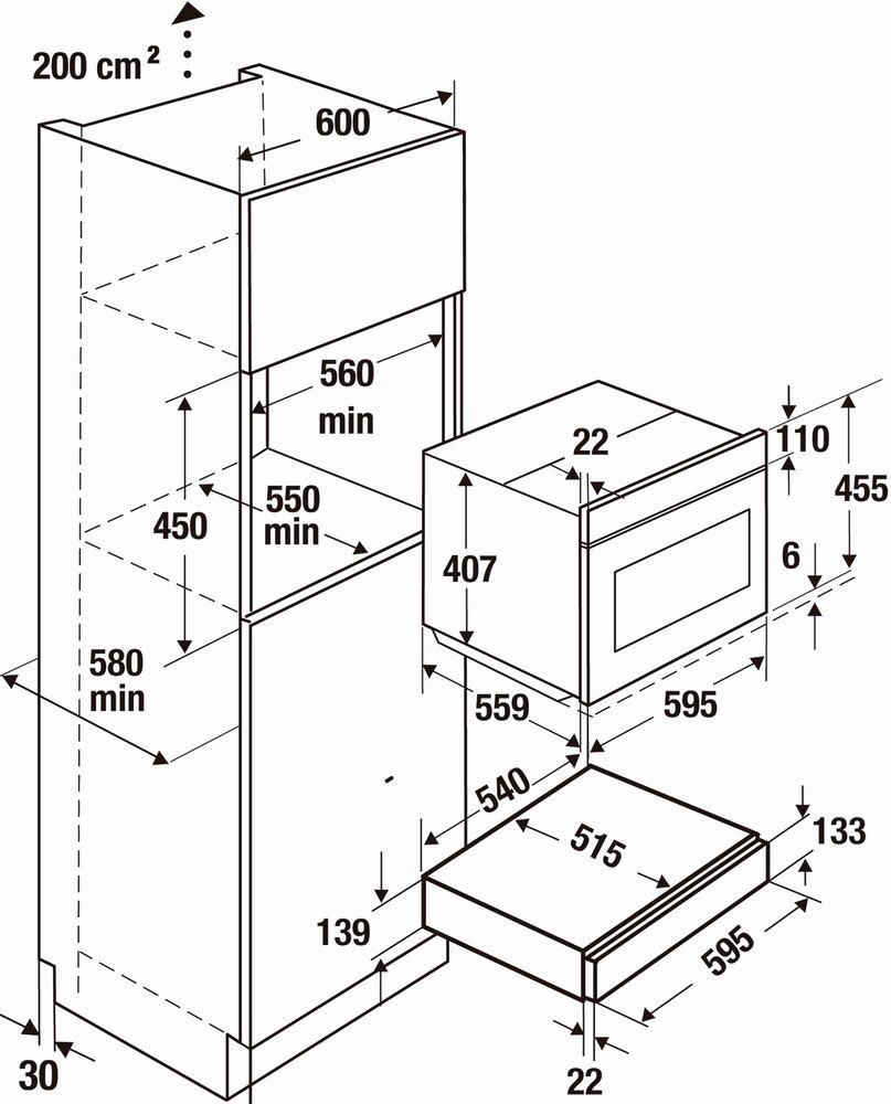 картинка Выдвижной ящик Kuppersbusch CSZ 6800.0 W7 Copper 