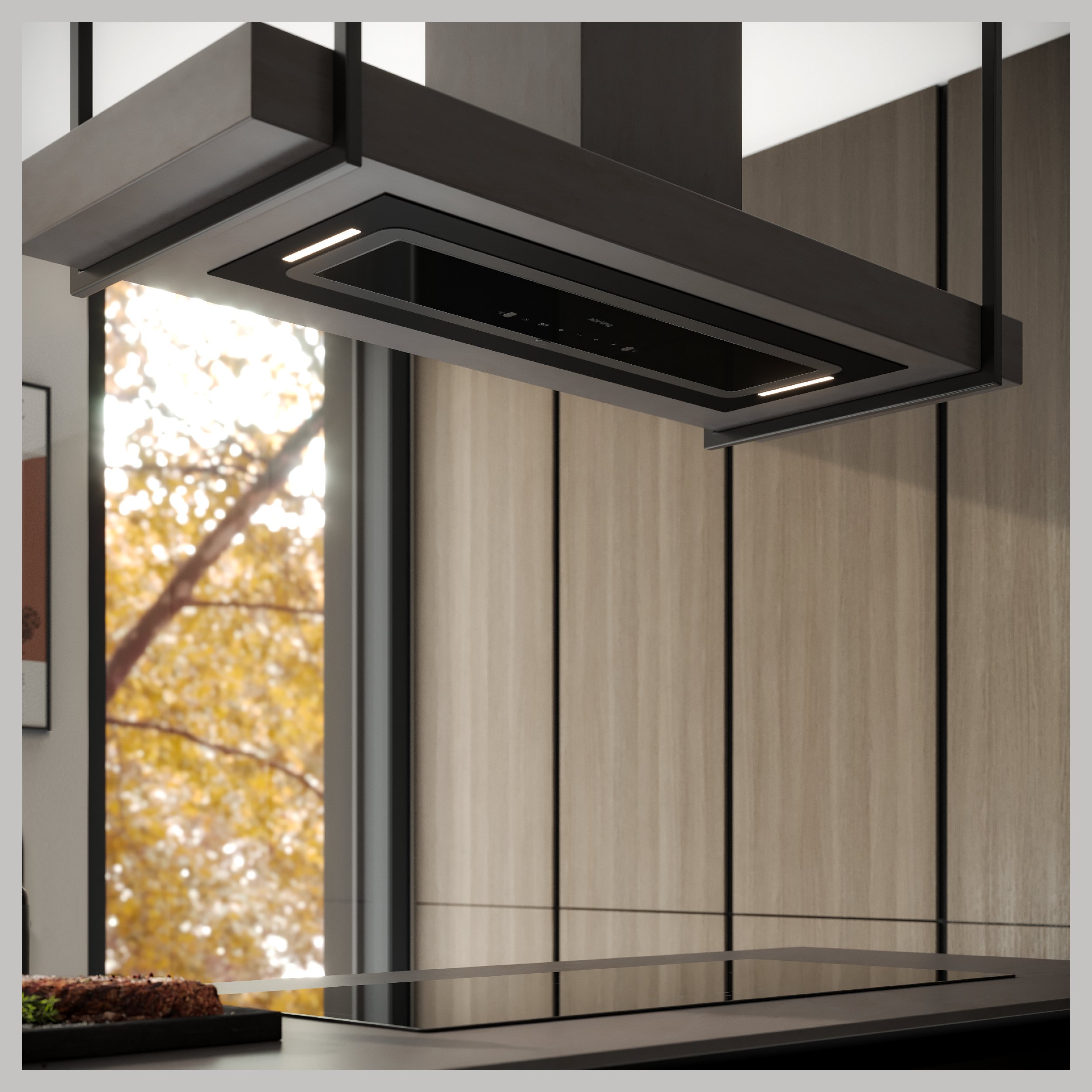 картинка Кухонная вытяжка Korting KHI 9099 ICGN 