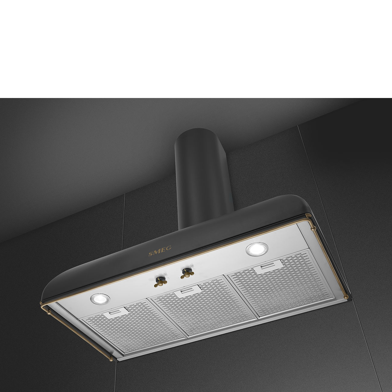 картинка Кухонная вытяжка Smeg KS89AOE  картинка Кухонная вытяжка Smeg KS89AOE