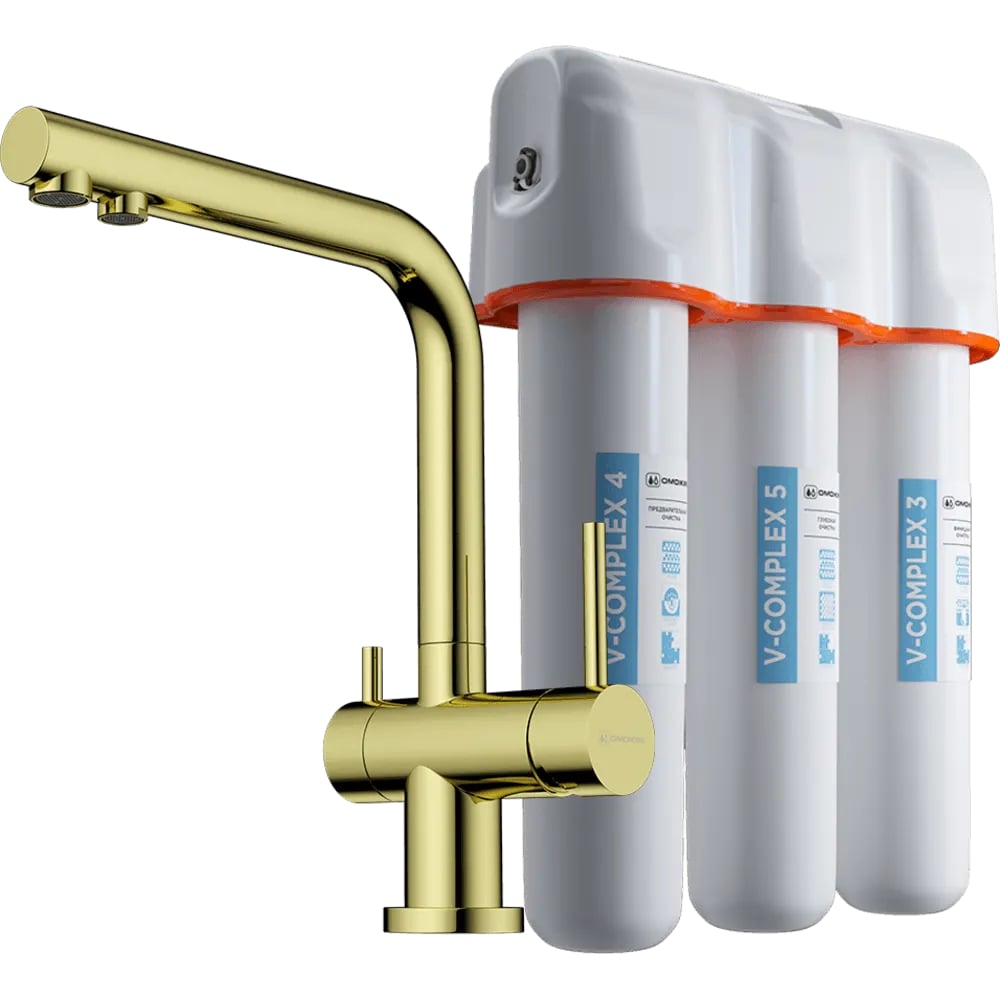 картинка Комплект Omoikiri Nagano-LG + Pure Drop Lite  картинка Комплект Omoikiri Nagano-LG + Pure Drop Lite