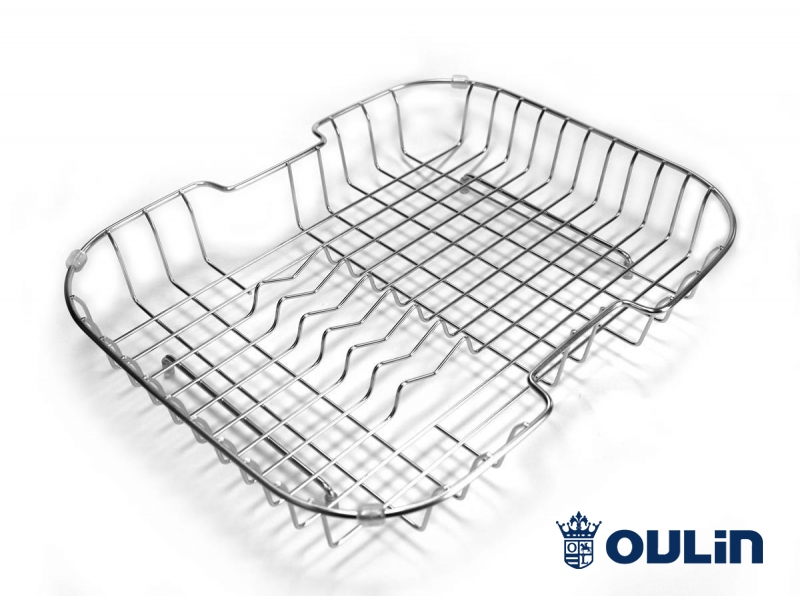 картинка Oulin корзина для посуды(фруктов) Ol-103L хром  картинка Oulin корзина для посуды(фруктов) Ol-103L хром