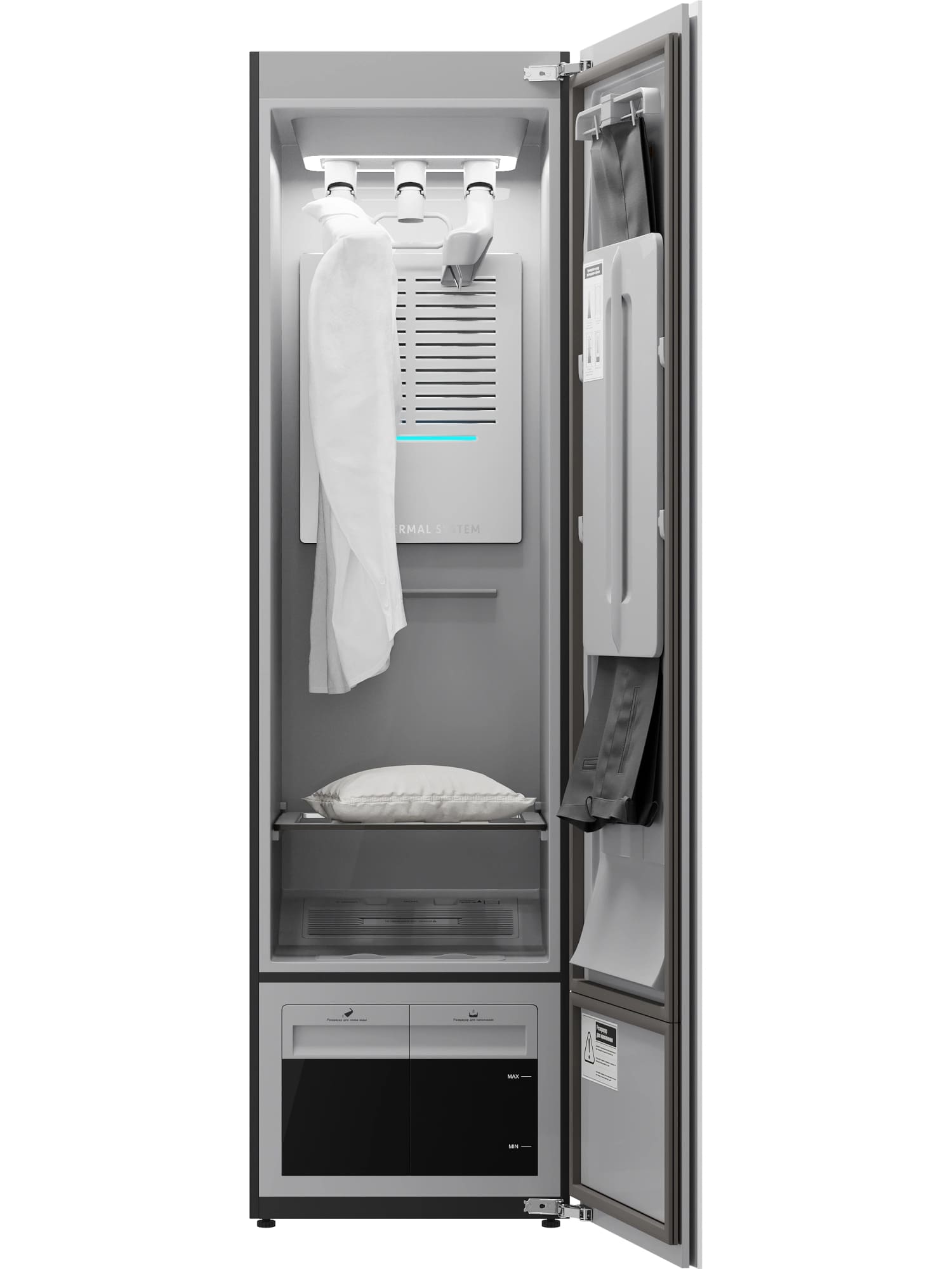 картинка Паровой шкаф Hiberg SD 5GW белый 