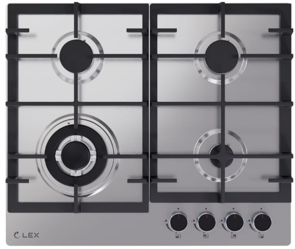 картинка Газовая варочная панель Lex GVS 645 IX  картинка Газовая варочная панель Lex GVS 645 IX