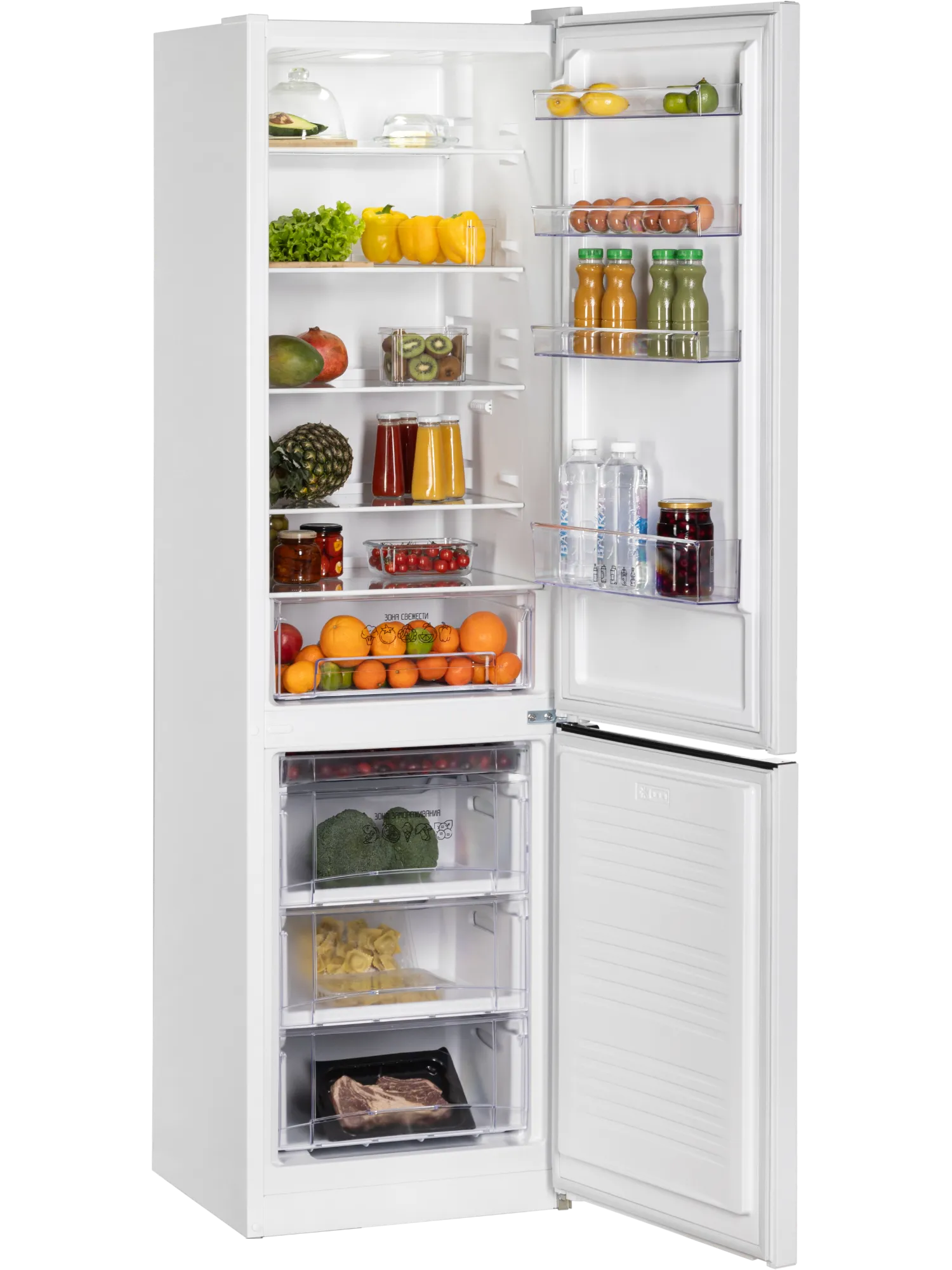 картинка Отдельностоящий холодильник Nord NRB 264NFD W 