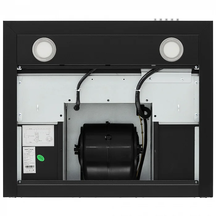 картинка Кухонная вытяжка Krona RINA 600 BLACK PB  картинка Кухонная вытяжка Krona RINA 600 BLACK PB