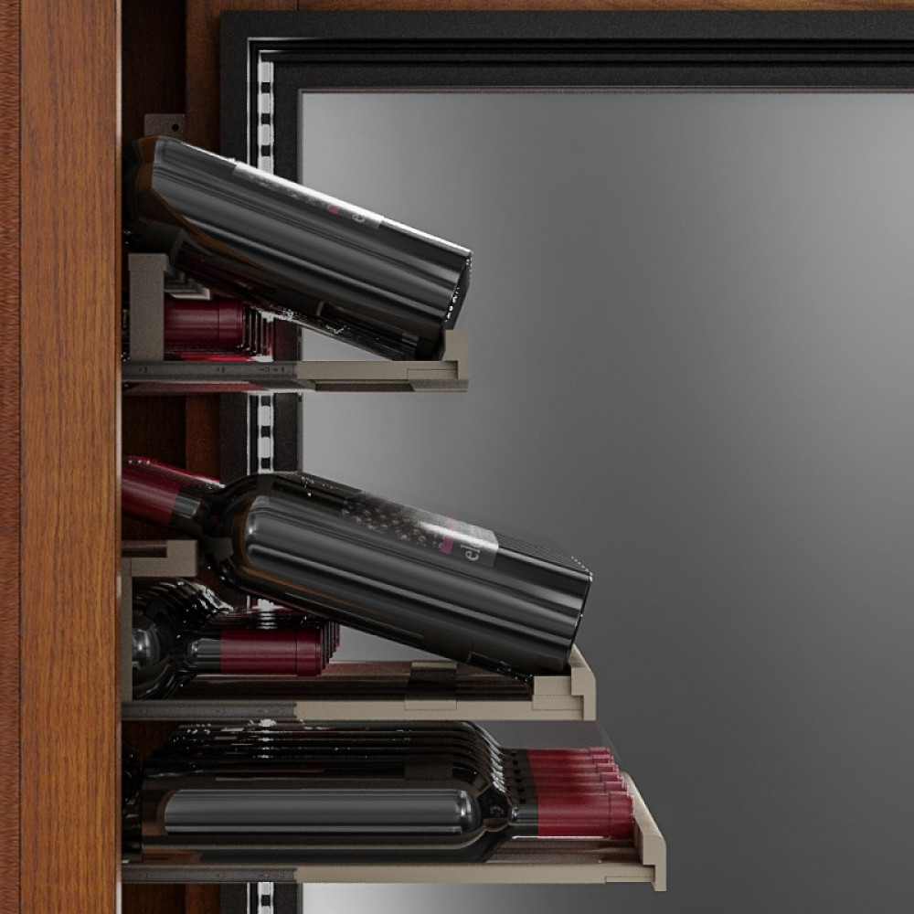 картинка Отдельностоящий винный шкаф Meyvel MV108-WM1-C махагон 