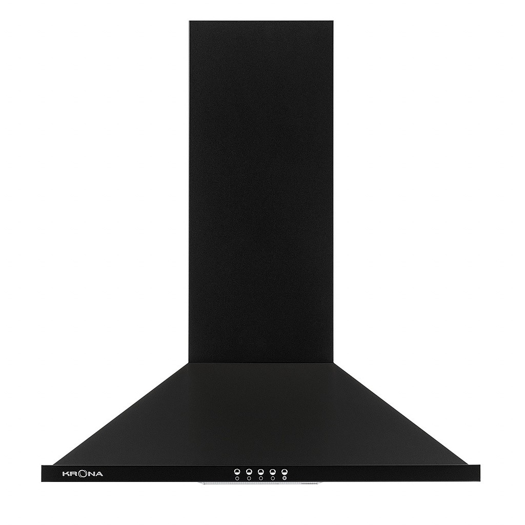 картинка Кухонная вытяжка Krona BELLA 600 BLACK PUSH BUTTON  картинка Кухонная вытяжка Krona BELLA 600 BLACK PUSH BUTTON